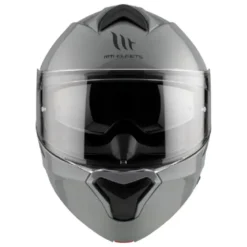 Casco Modulare Mt Helmets  Fu935Sv Genesis Sv Solid A12 Lucido Grigio