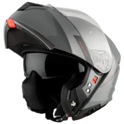 Casco Modulare Mt Helmets  Fu935Sv Genesis Sv Solid A12 Lucido Grigio