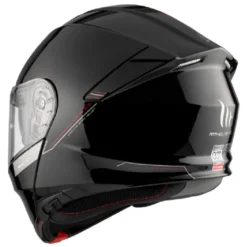 Casco Modulare Mt Helmets  Fu935Sv Genesis Sv Solid A1 Lucido Nero