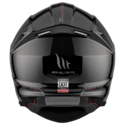 Casco Modulare Mt Helmets  Fu935Sv Genesis Sv Solid A1 Lucido Nero