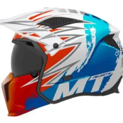 Casco Modulare Mt Helmets Tr902B Sv Streetfighter A7 Sv S Tackle Lucido