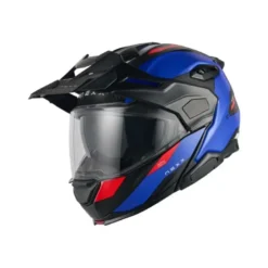 Casco Modulare Nexx X.Lifecountry Terra Blu Rosso Opaco