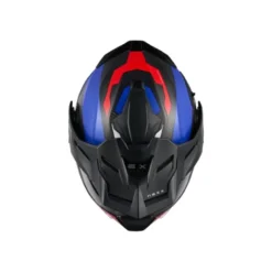 Casco Modulare Nexx X.Lifecountry Terra Blu Rosso Opaco