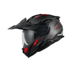 Casco Modulare Nexx X.Lifecountry Terra Grigio Rosso Opaco