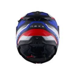 Casco Modulare Nexx X.Lifetour Pro Mile Blu Rosso Opaco