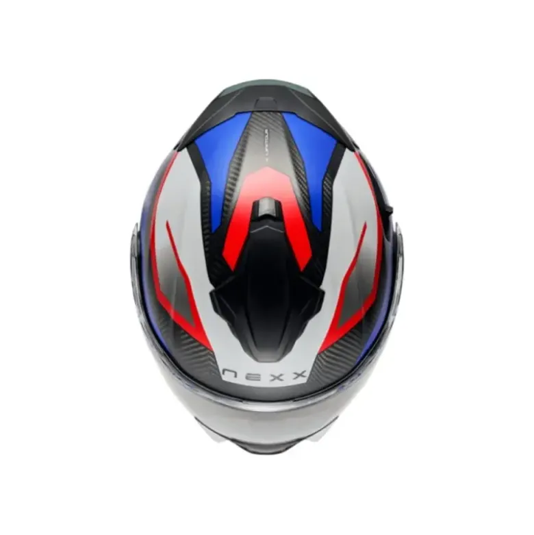 Casco Modulare Nexx X.Lifetour Pro Mile Blu Rosso Opaco