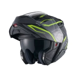 Casco Modulare Nexx X.Lifetour Pro Mile Grigio Giallo Neon Opaco