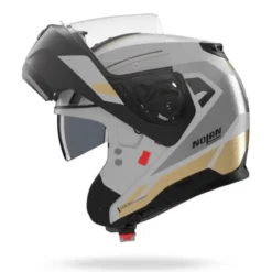 Casco Modulare Nolan N100-6 Cinetico 360 Grigio Nero Antracite Oro Opaco