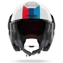 Casco Modulare Nolan N120-1 Lineo 347 Bianco Blu Rosso