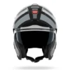 Casco Modulare Nolan N90-3 06 Roboto 348 Nero Argento Bianco Lucido