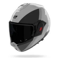 Casco Modulare Nolan N120-1 Verniciatura Speciale 355 Grigio Nero Lucido