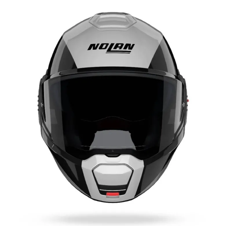 Casco Modulare Nolan N120-1 Verniciatura Speciale 355 Grigio Nero Lucido
