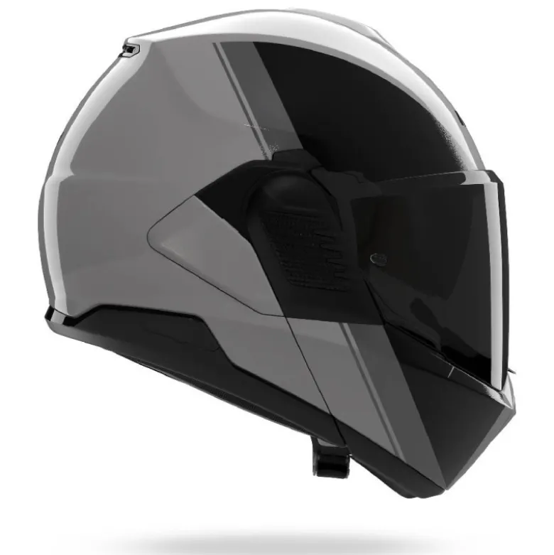 Casco Modulare Nolan N120-1 Verniciatura Speciale 355 Grigio Nero Lucido