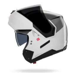 Casco Modulare Nolan N90-3 06 Verniciatura Speciale 343 Nero Bianco Perla Lucido
