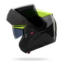 Casco Modulare Nolan N90-3 06 Verniciatura Speciale 341Verde Impulso Nero Lucido