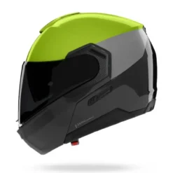 Casco Modulare Nolan N90-3 06 Verniciatura Speciale 341Verde Impulso Nero Lucido