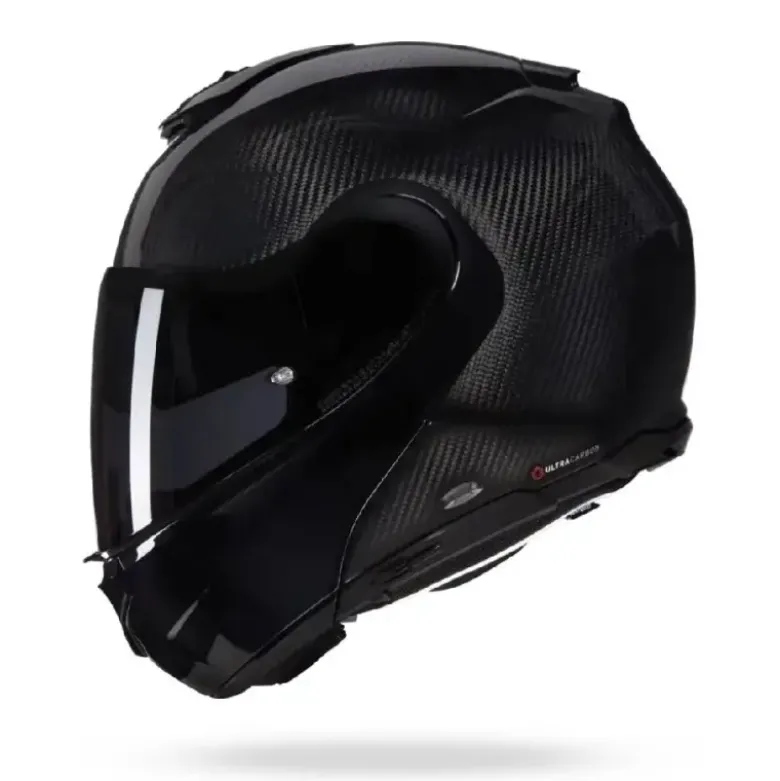 Casco Modulare Nolan X-1005 Ultra Puro 324 Carbonio Nero