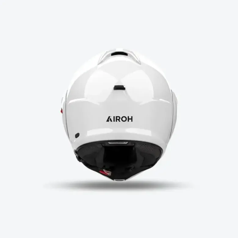 Casco Modulare Reversibile Airoh Mathisse II Color Bianco Lucido