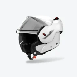 Casco Modulare Reversibile Airoh Mathisse II Color Bianco Lucido