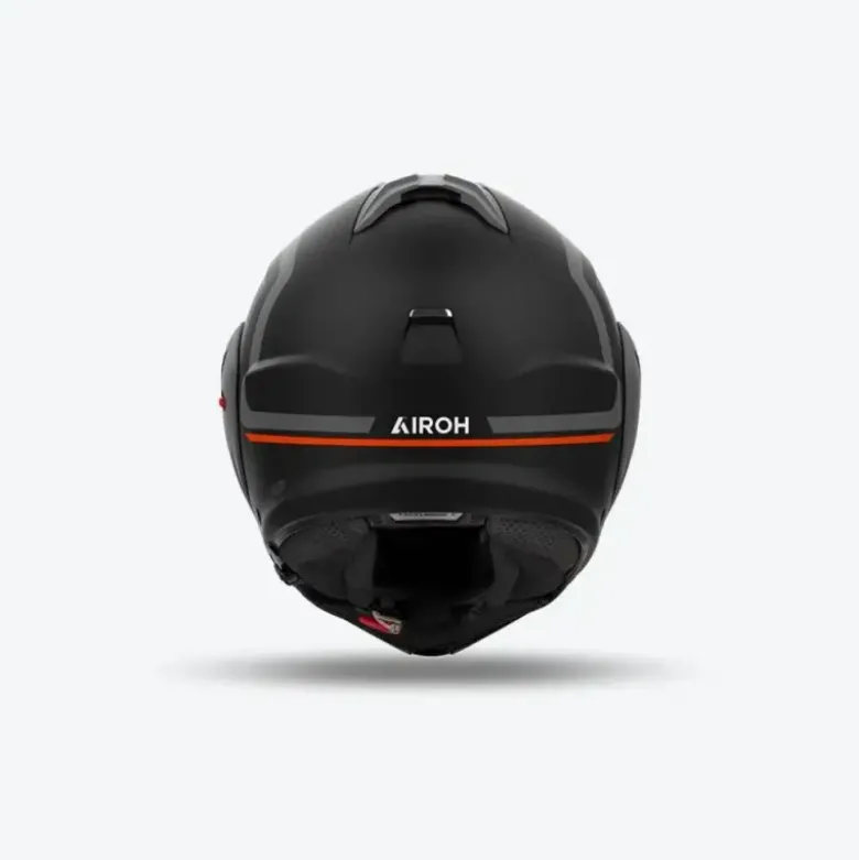 Casco Modulare Reversibile Airoh Mathisse II Genius Arancione Opaco