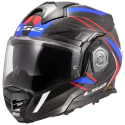 Casco Modulare Reversibile Carbonio Ls2 FF901 Advant X C FUTURE II Bianco Blu