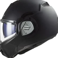 Casco Modulare Reversibile FF906 Ls2 Advant Solid Nero Opaco