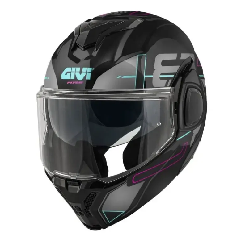 Casco Modulare Reversibile Givi X.36 Vertigo Nero Fuchsia