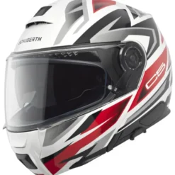 Casco Modulare Schuberth C5 ECE Dekor Zenith Red