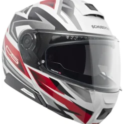 Casco Modulare Schuberth C5 ECE Dekor Zenith Red