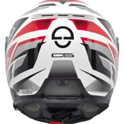 Casco Modulare Schuberth C5 ECE Dekor Zenith Red