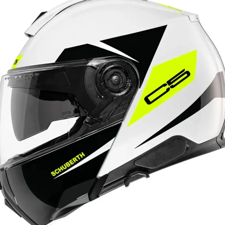 Casco Modulare Schuberth C5 ECE Eclipse Giallo