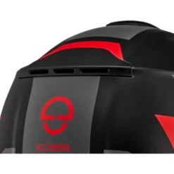 Casco Modulare Schuberth C5 ECE Eclipse Rosso Antracite
