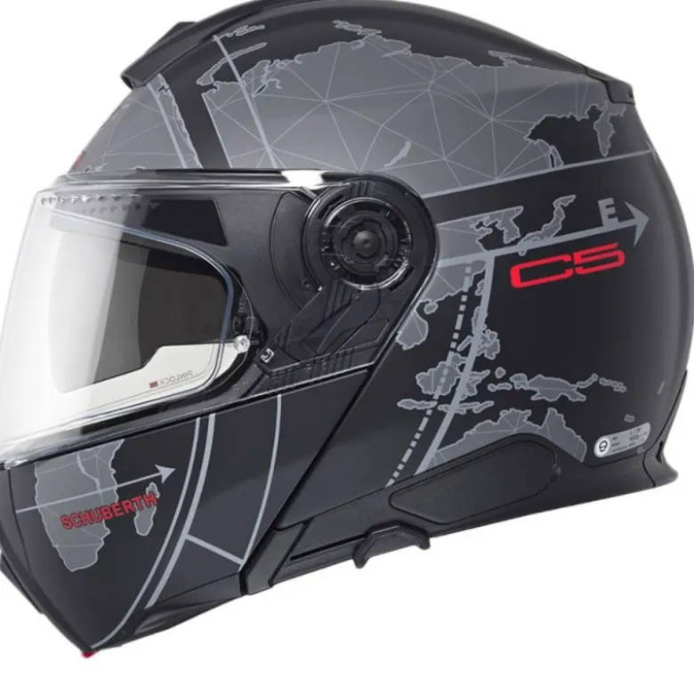 Casco Modulare Schuberth C5 ECE Globe Nero