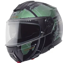 Casco Modulare Schuberth C5 ECE Globe Verde