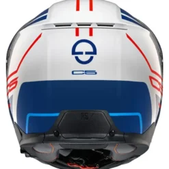 Casco Modulare Schuberth C5 ECE Master Blu Bianco Rosso