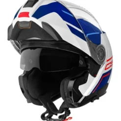 Casco Modulare Schuberth C5 ECE Master Blu Bianco Rosso