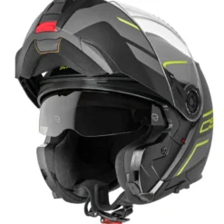 Casco Modulare Schuberth C5 ECE Master Giallo Grigio Nero