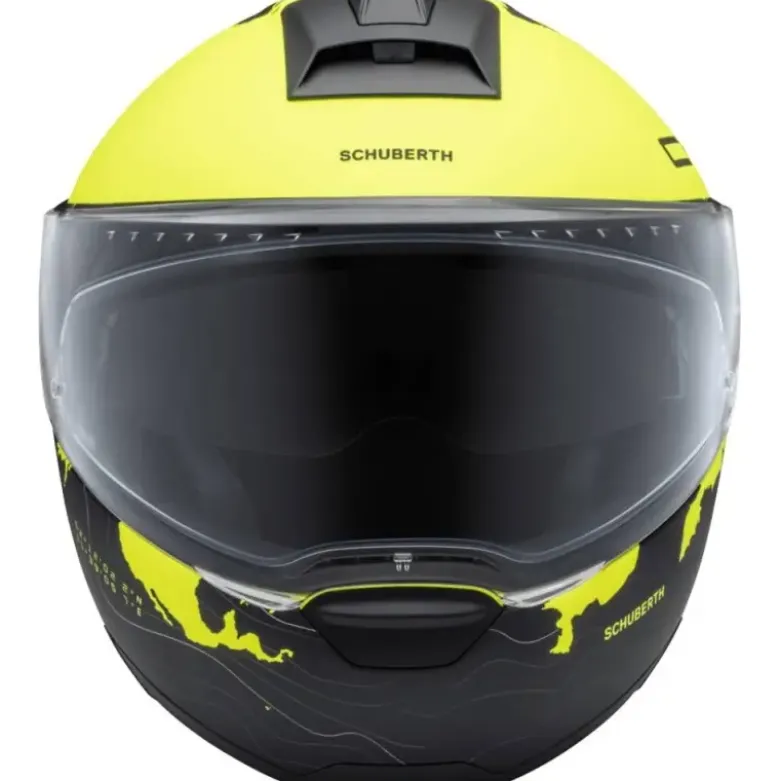 Casco Modulare Schuberth C4 Pro Magnitudo Giallo