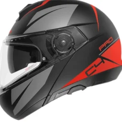 Casco Modulare Schuberth C4 Pro Merak Rosso Opaco