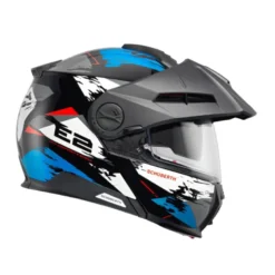Casco Modulare Schuberth E2 ECE Dekor Trail Blu