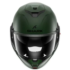 Casco Modulare Shark Oxo Blank Verde Opaco
