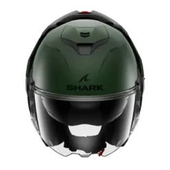 Casco Modulare Shark Oxo Blank Verde Opaco