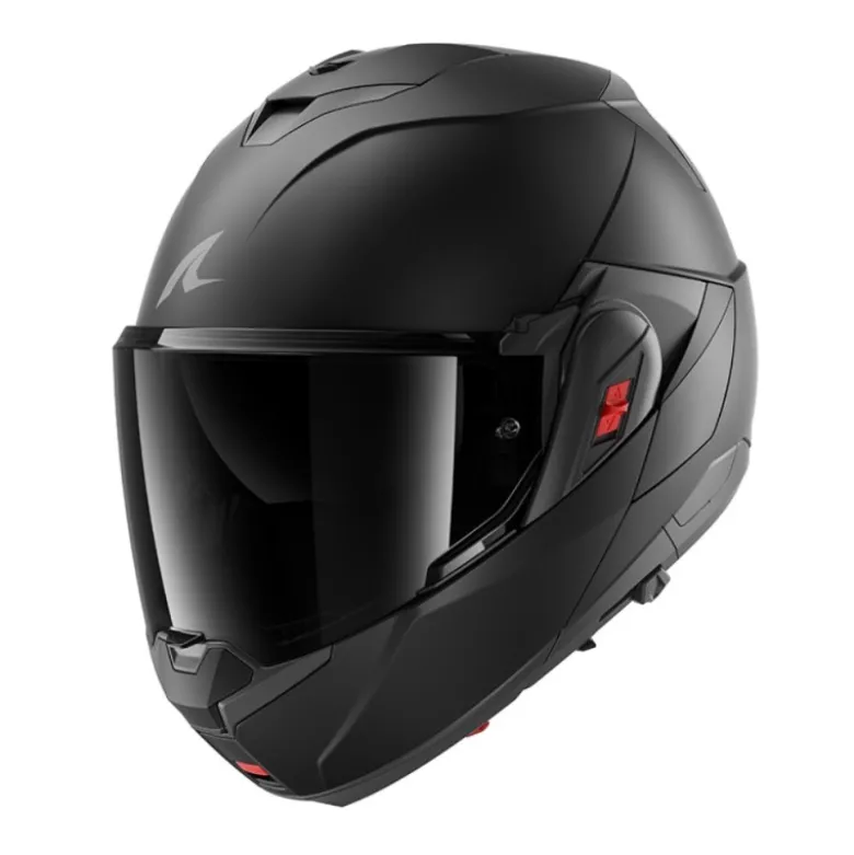 Casco Modulare Shark Oxo Dark Shadow Nero Opaco