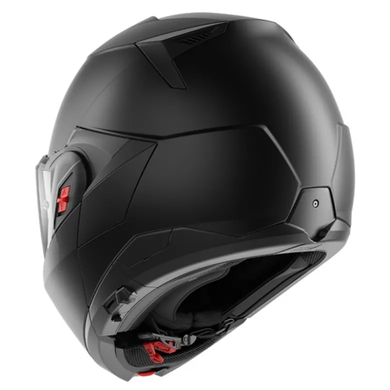 Casco Modulare Shark Oxo Dark Shadow Nero Opaco