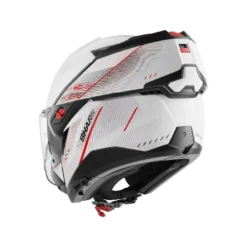 Casco Modulare Shark Oxo Speed-Tech Bianco Rosso Nero