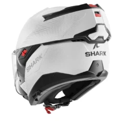 Casco Modulare Shark Oxo Sp Lyne Bianco Silver Lucido