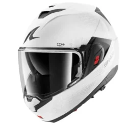 Casco Modulare Shark Oxo Sp Lyne Bianco Silver Lucido