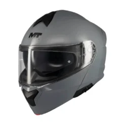 Casco Modulari Mt Helmets Fu935Sv Genesis Sv A12 Pure Grigio Lucido