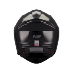 Casco Modulari Mt Helmets Fu935Sv Genesis Sv A1 Pure Nero Lucido