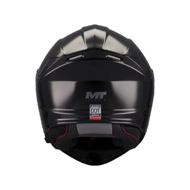 Casco Modulari Mt Helmets Fu935Sv Genesis Sv A1 Pure Nero Lucido
